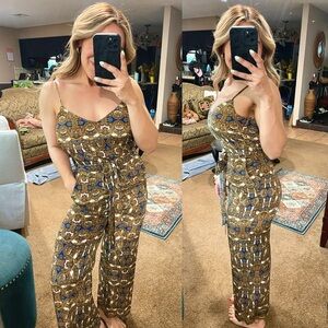 L'AGENCE | Silk Jaelyn Camisole Jumpsuit Size: XS